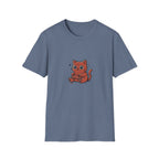 Kawaii Gaming Cat T-shirt