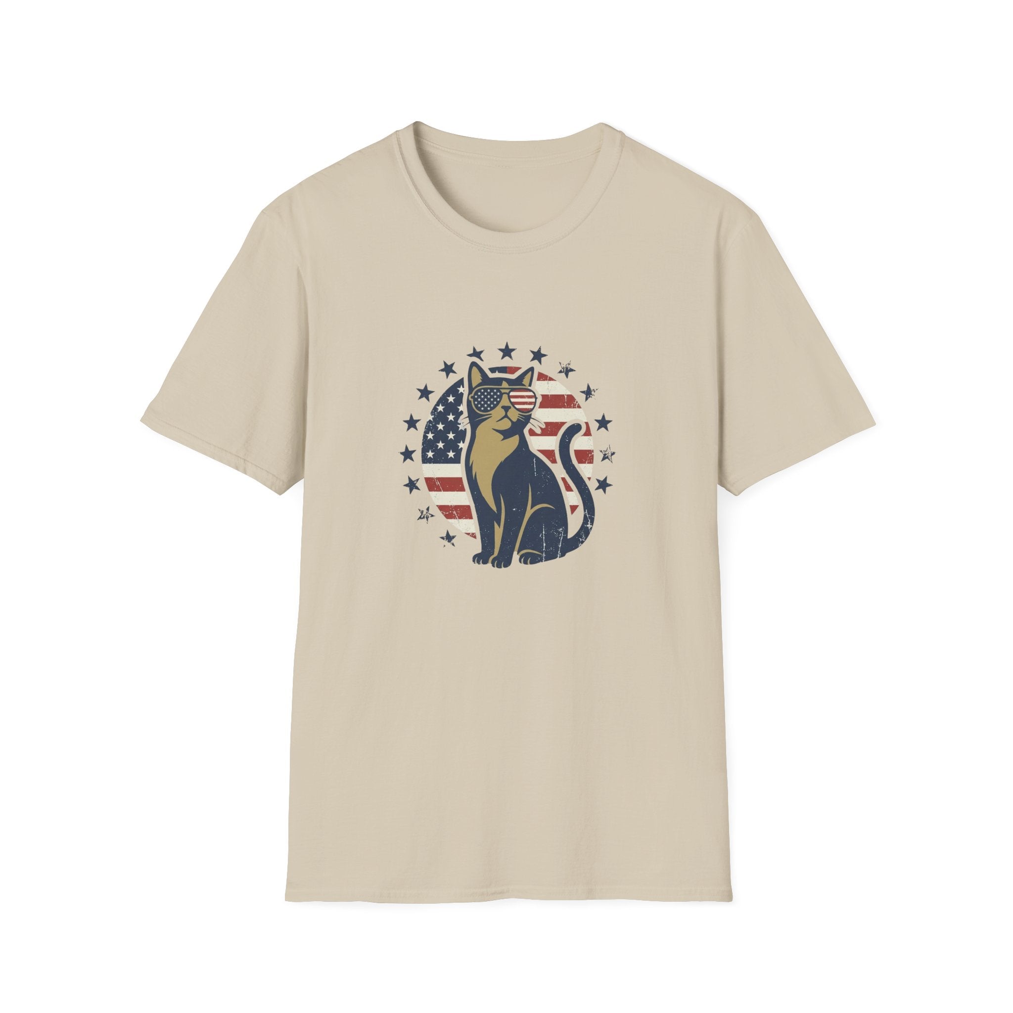 Patriotic Cat T-shirt