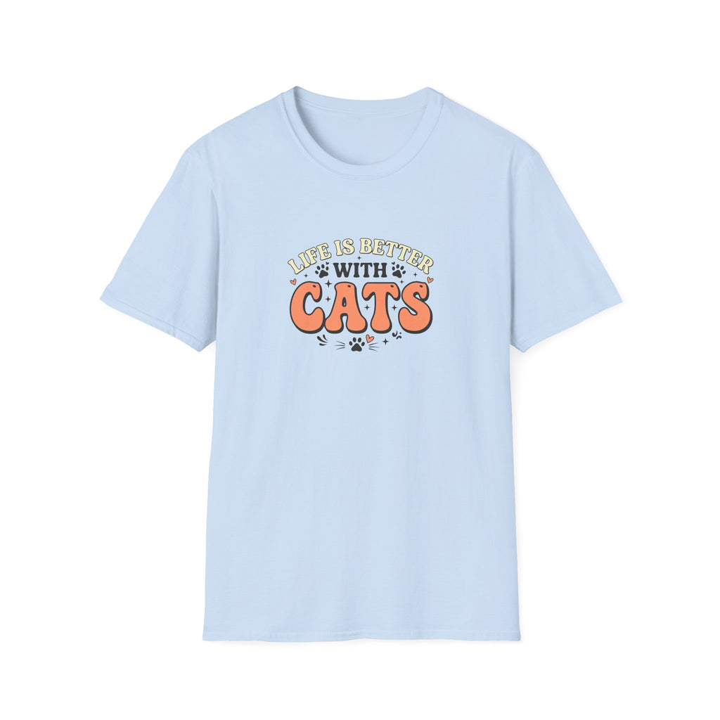 Life Is Better With Cats T-shirt