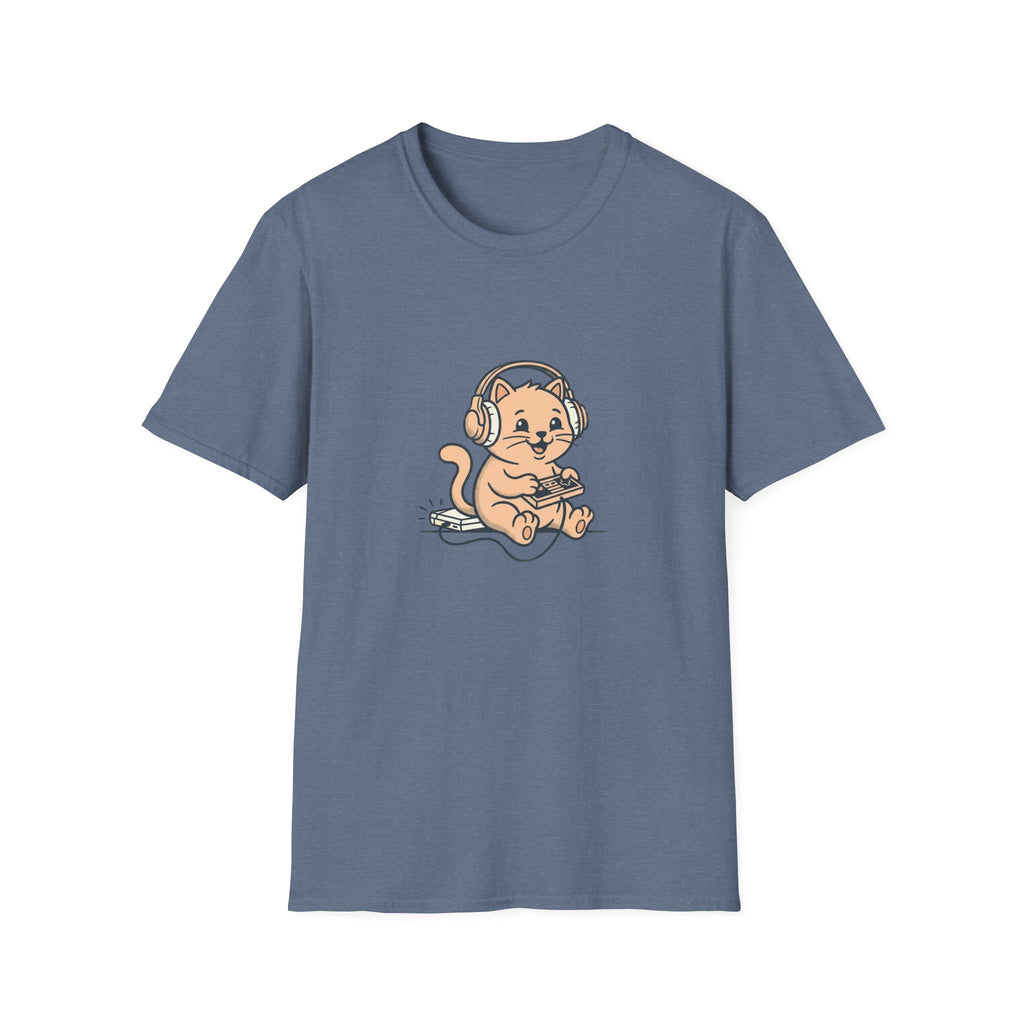 Pink Gaming Cat T-shirt