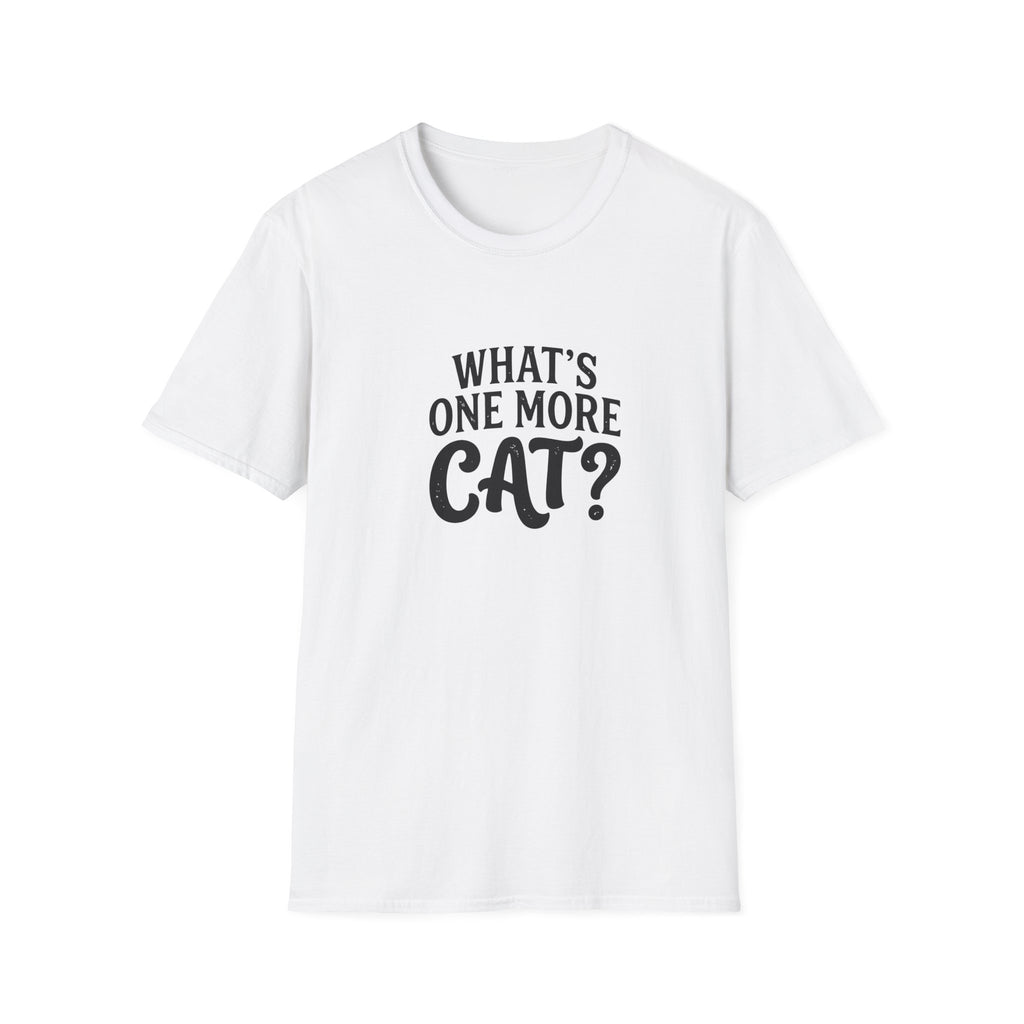 What's One More Cat T-shirt