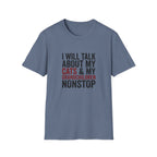 I Will Talk About My Cats & My Grandchildren Nonstop T-shirt