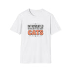Introverted But Willing To Talk About Cats T-shirt