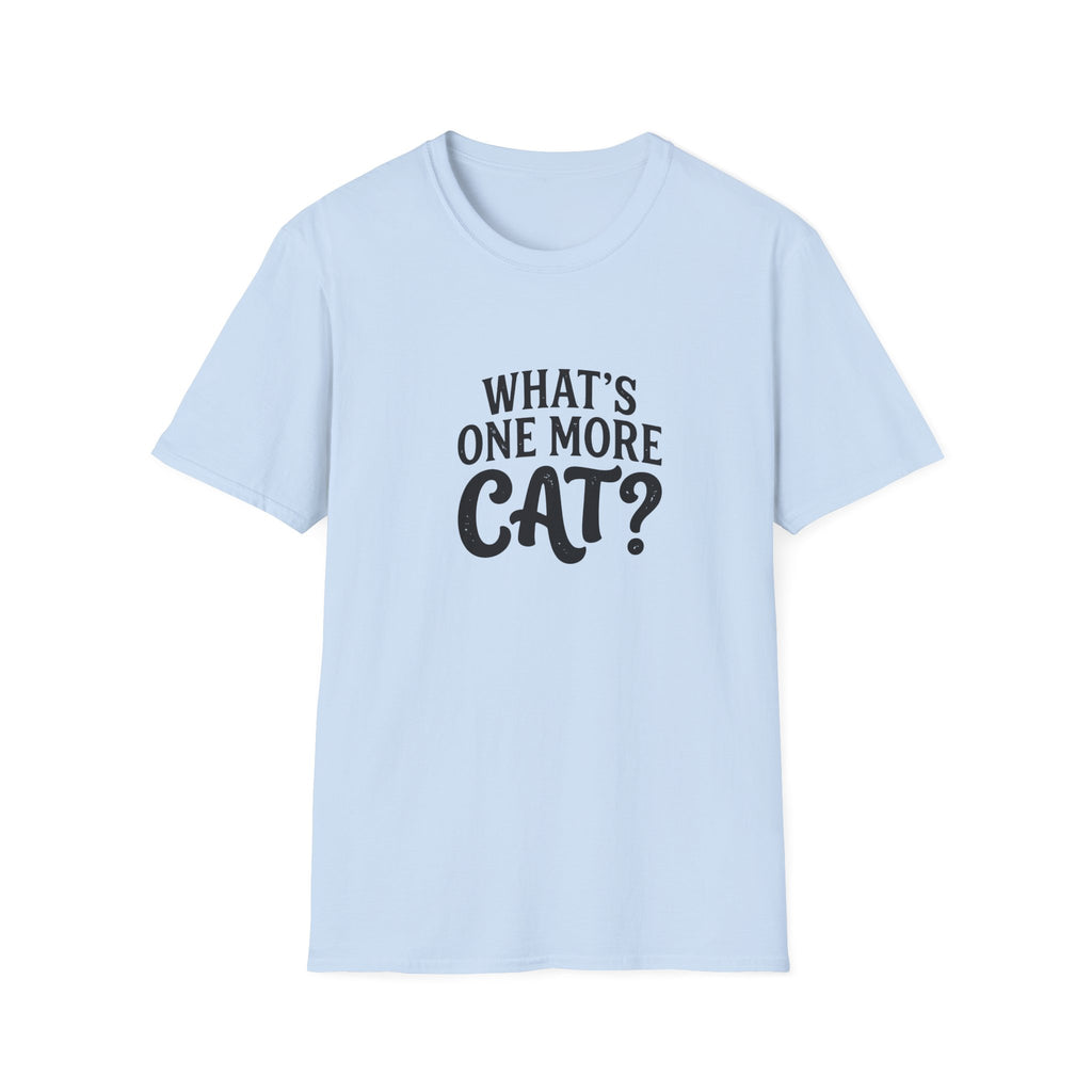 What's One More Cat T-shirt
