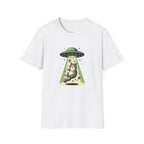 Cat Being Abducted T-shirt