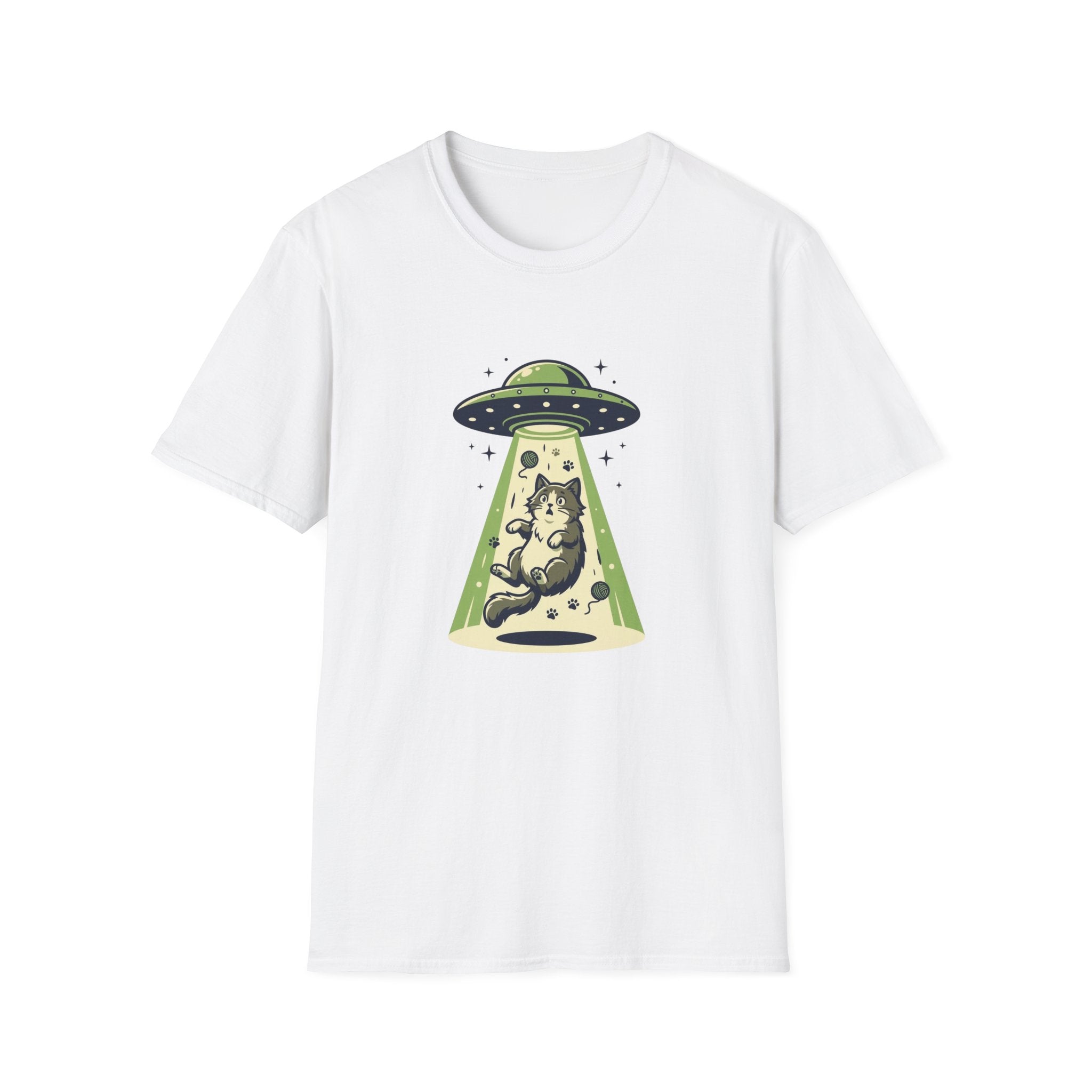 Cat Being Abducted T-shirt
