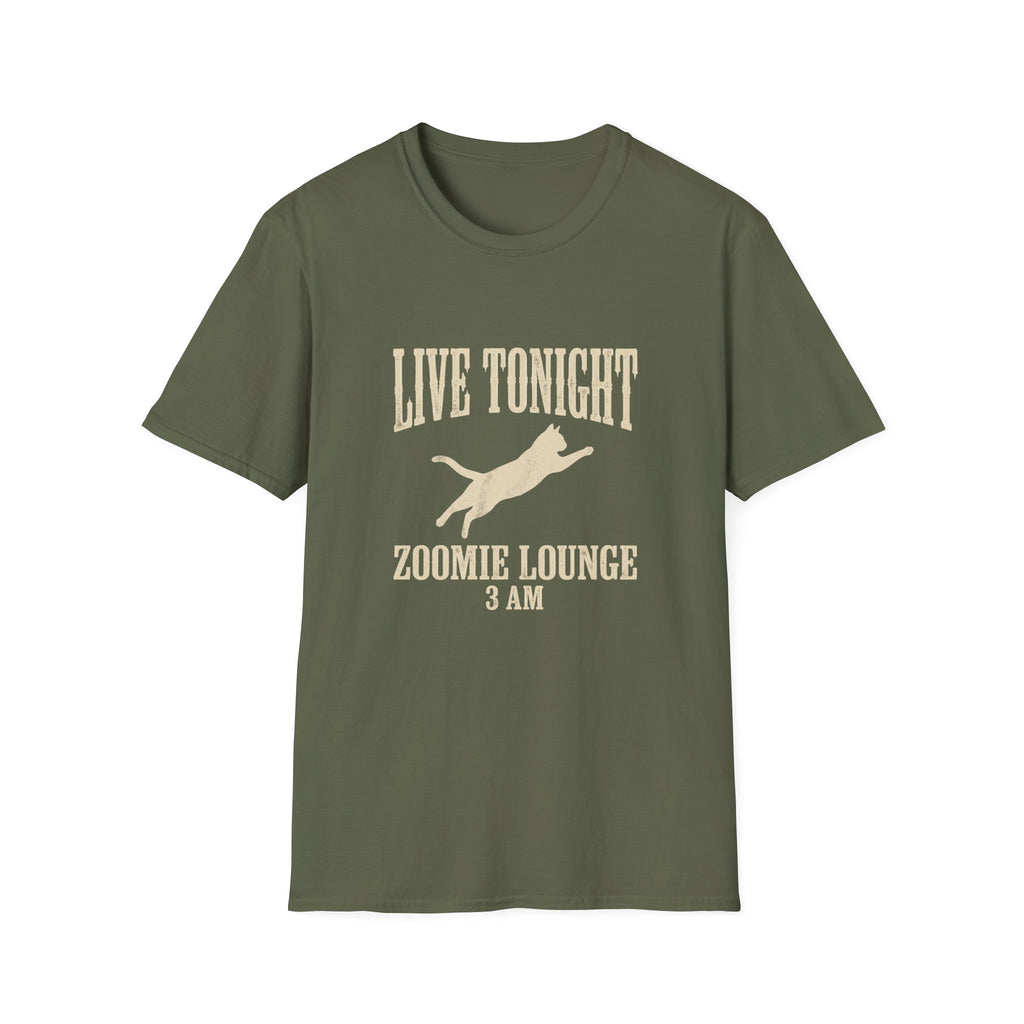 Live Tonight Zoomie Lounge T-Shirt