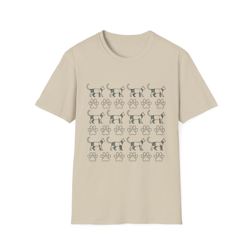 ArtDeco Cats T-shirt