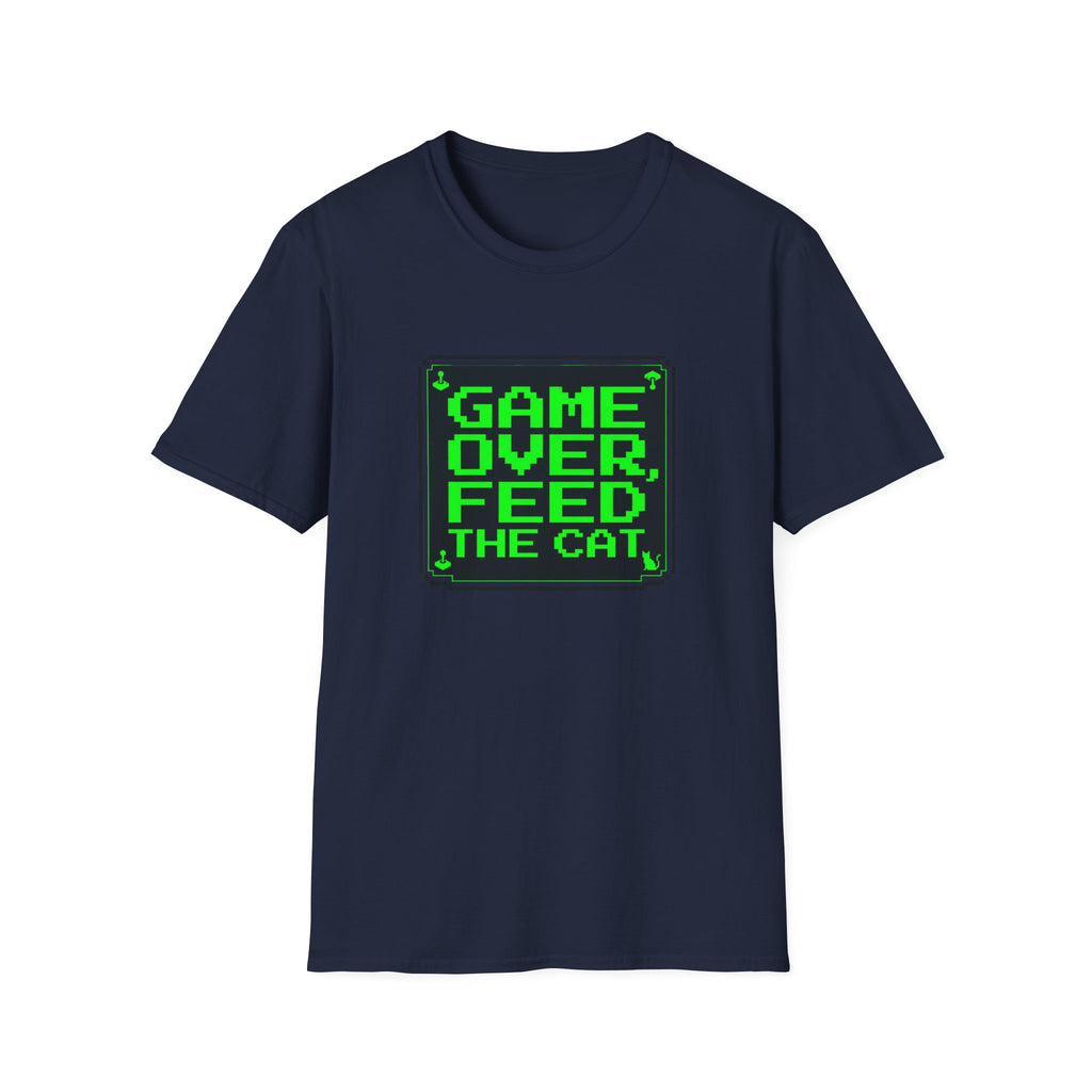Game Over Feed The Cat T-shirt
