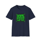 Game Over Feed The Cat T-shirt