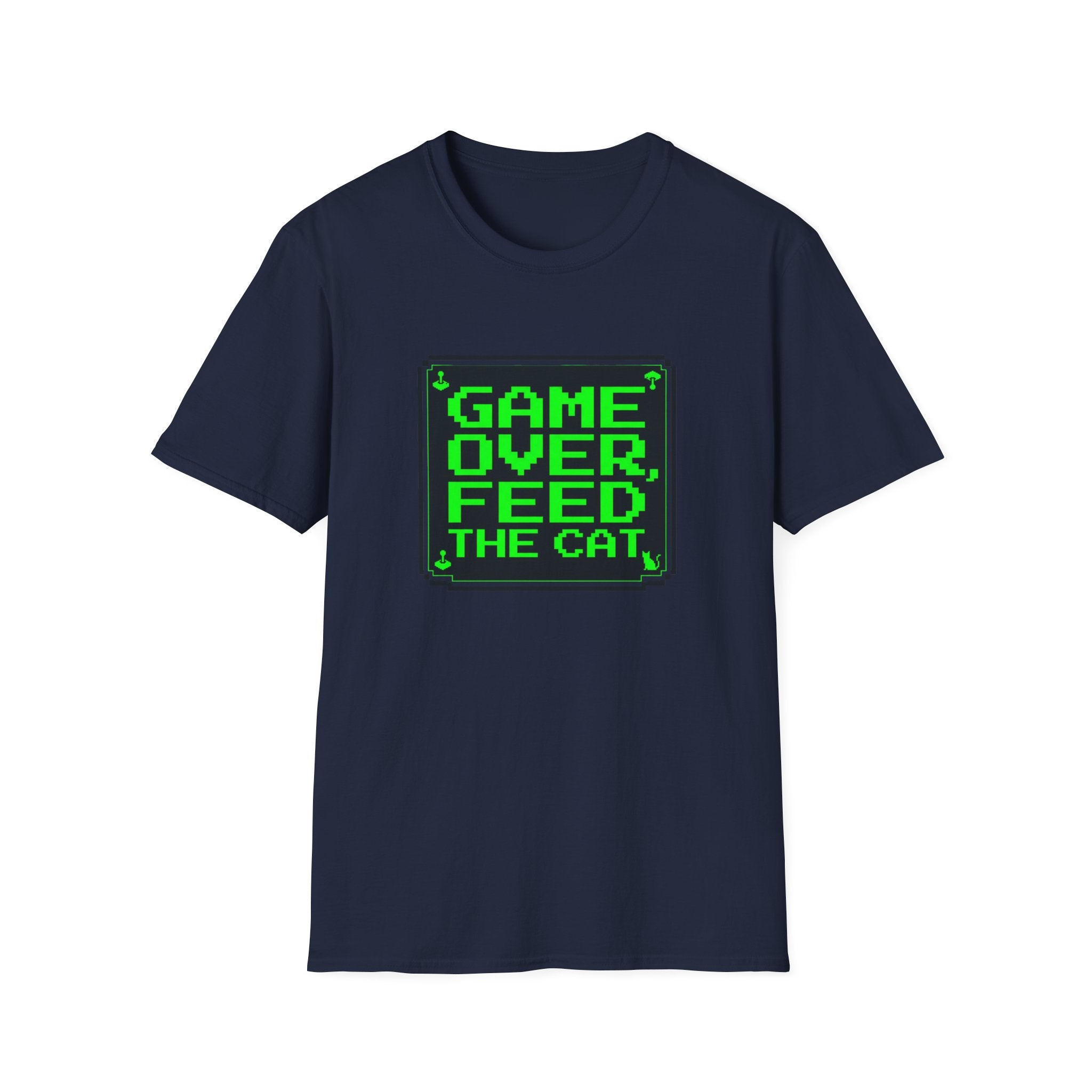 Game Over Feed The Cat T-shirt
