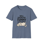 Will Show My Tummy For Food T-shirt