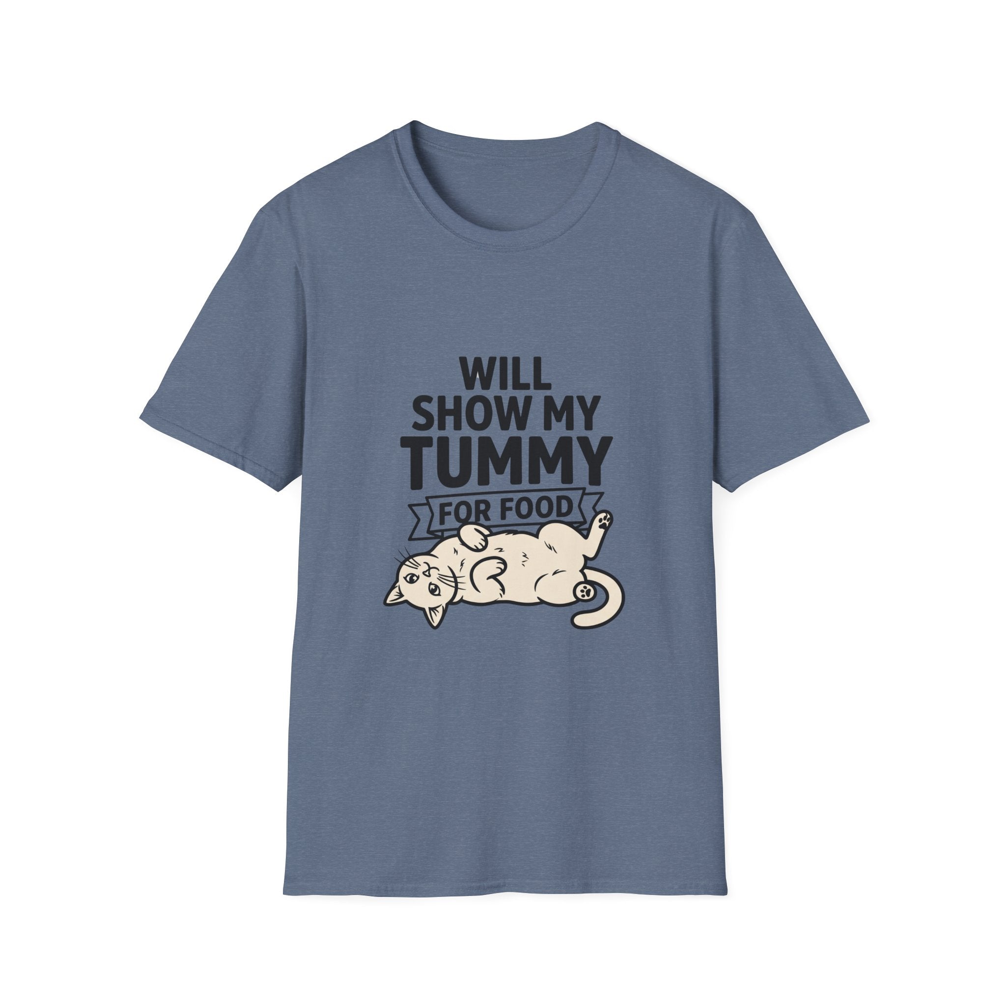 Will Show My Tummy For Food T-shirt