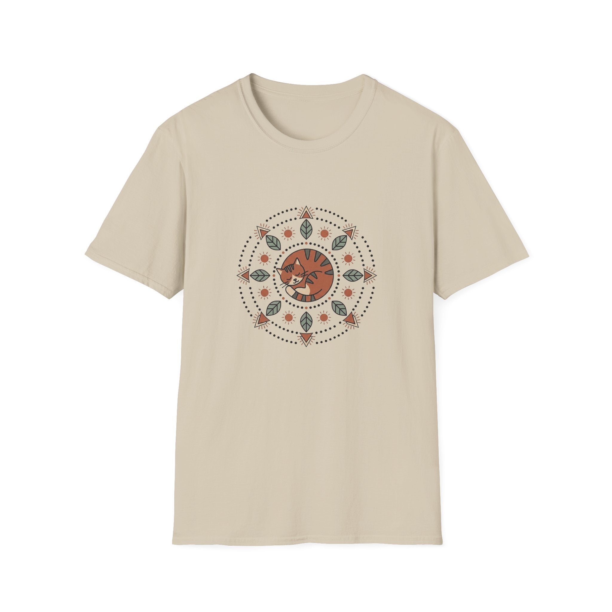 Sleepy Scandi Cat T-shirt