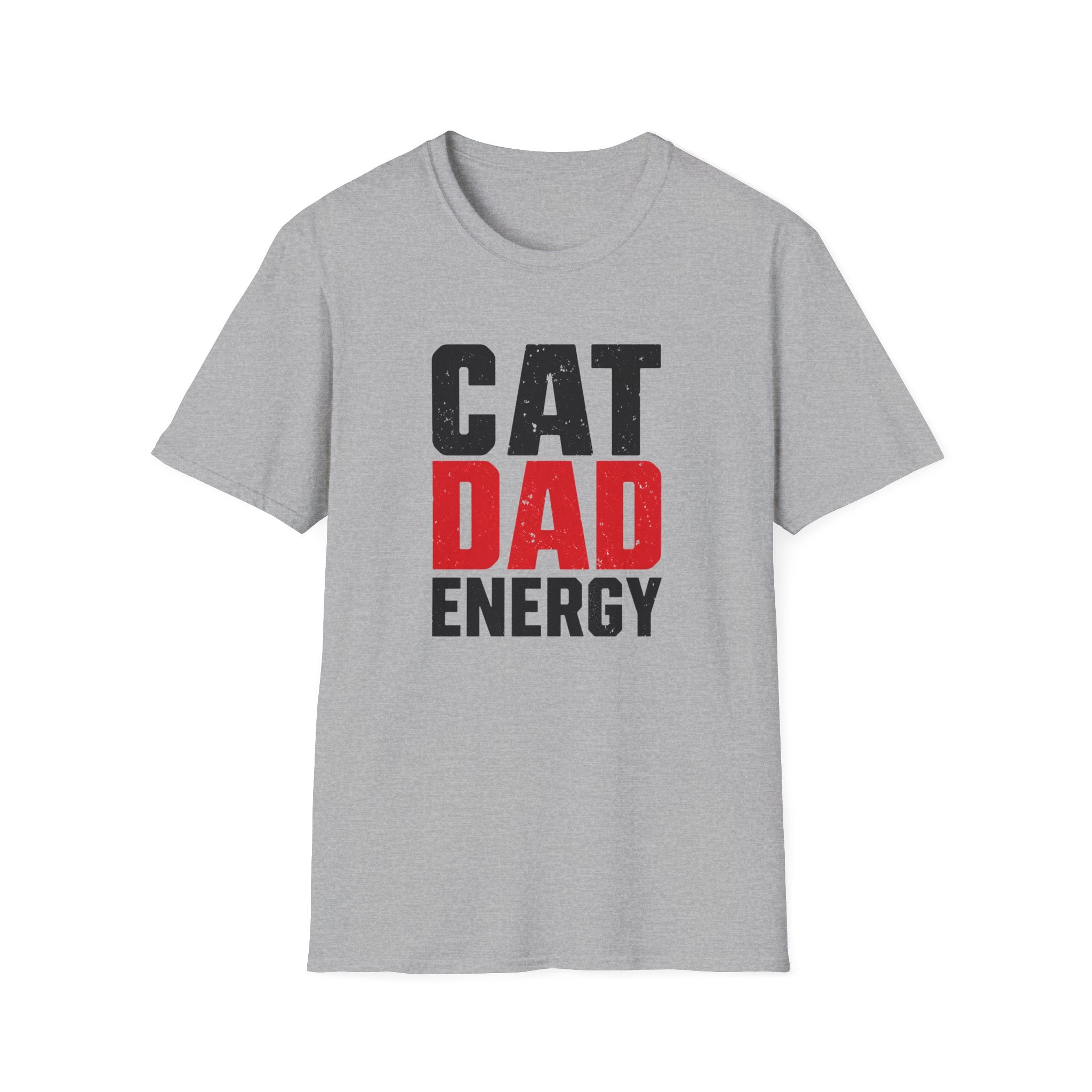 Cat Dad Energy T-shirt