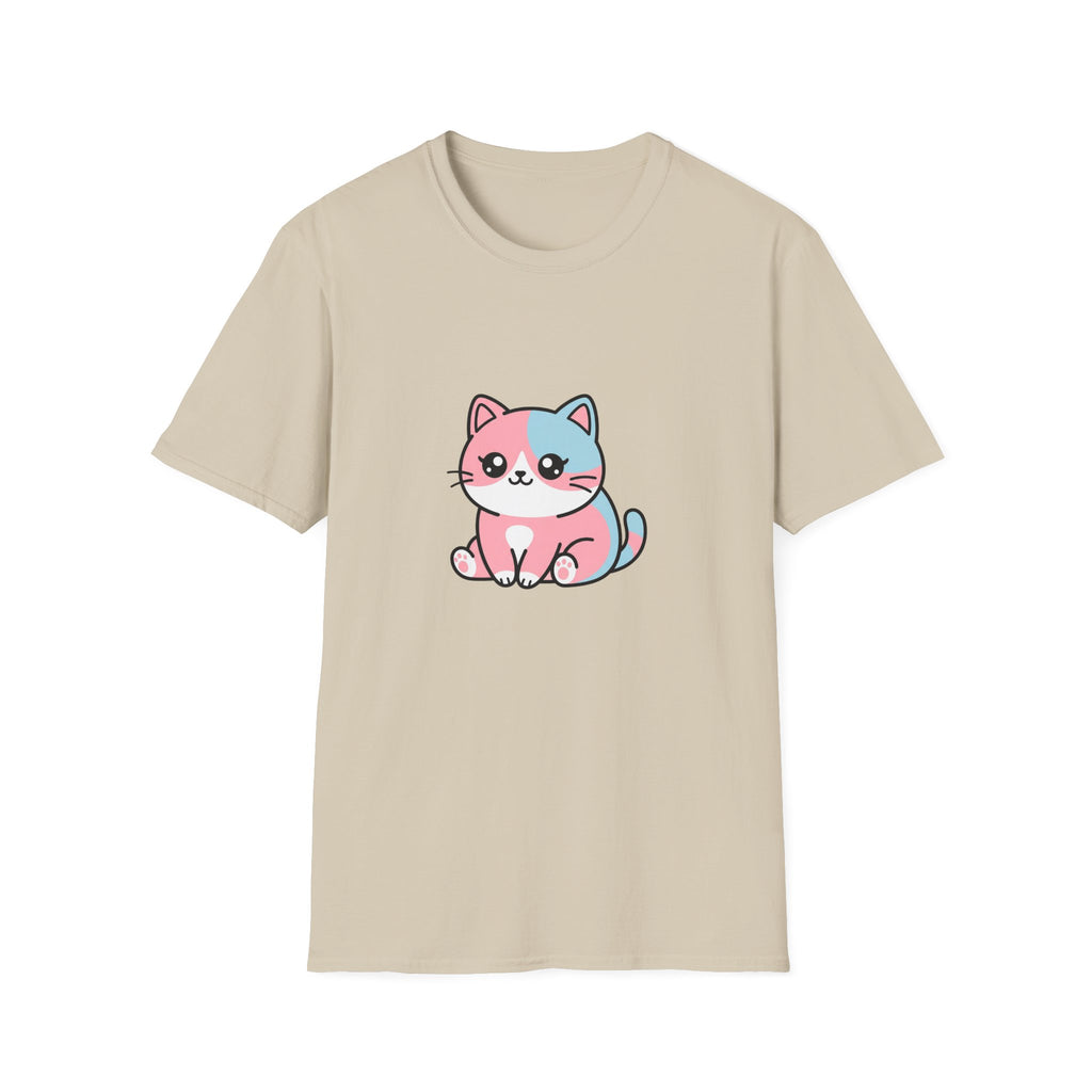 Pastel Kawaii Cat T-shirt