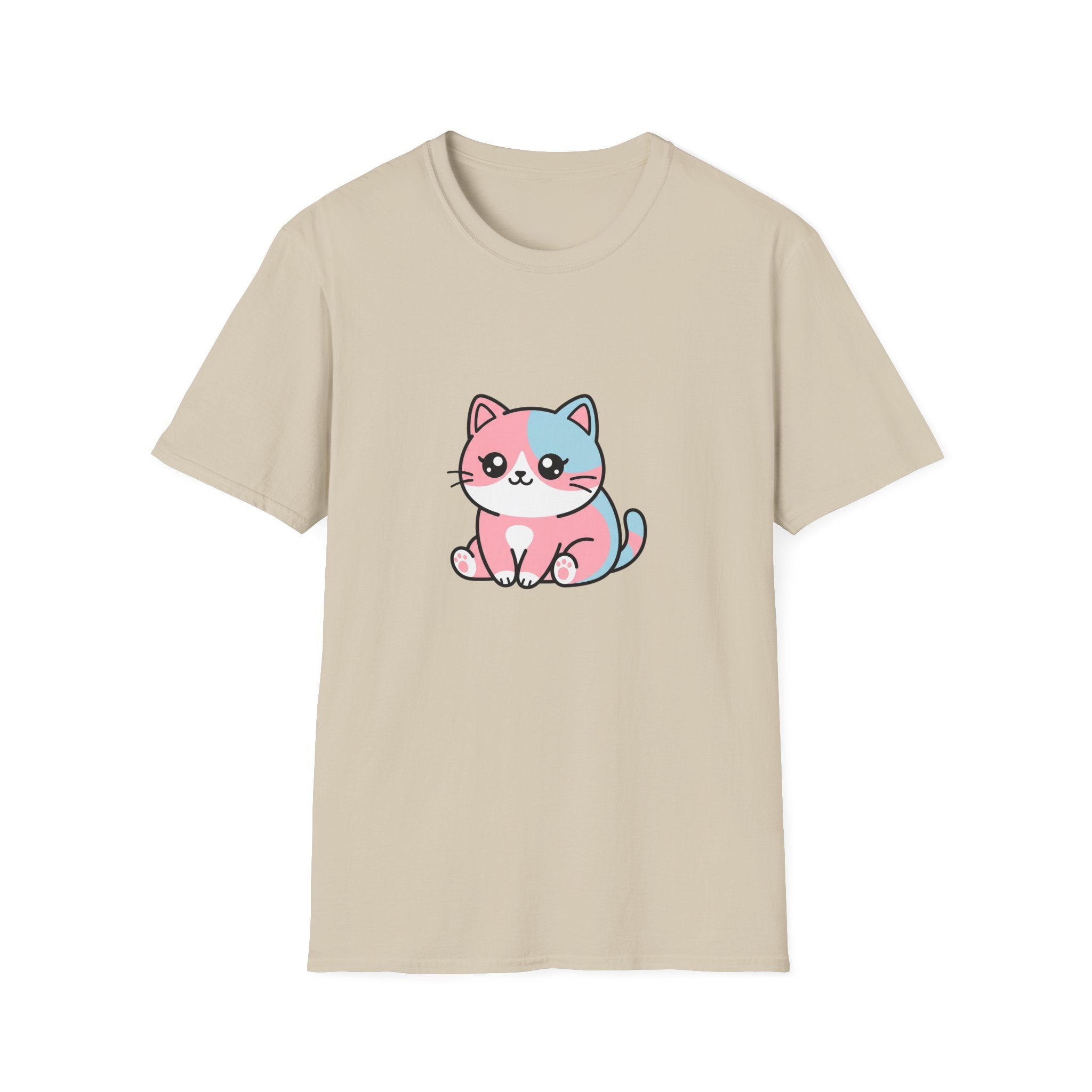 Pastel Kawaii Cat T-shirt