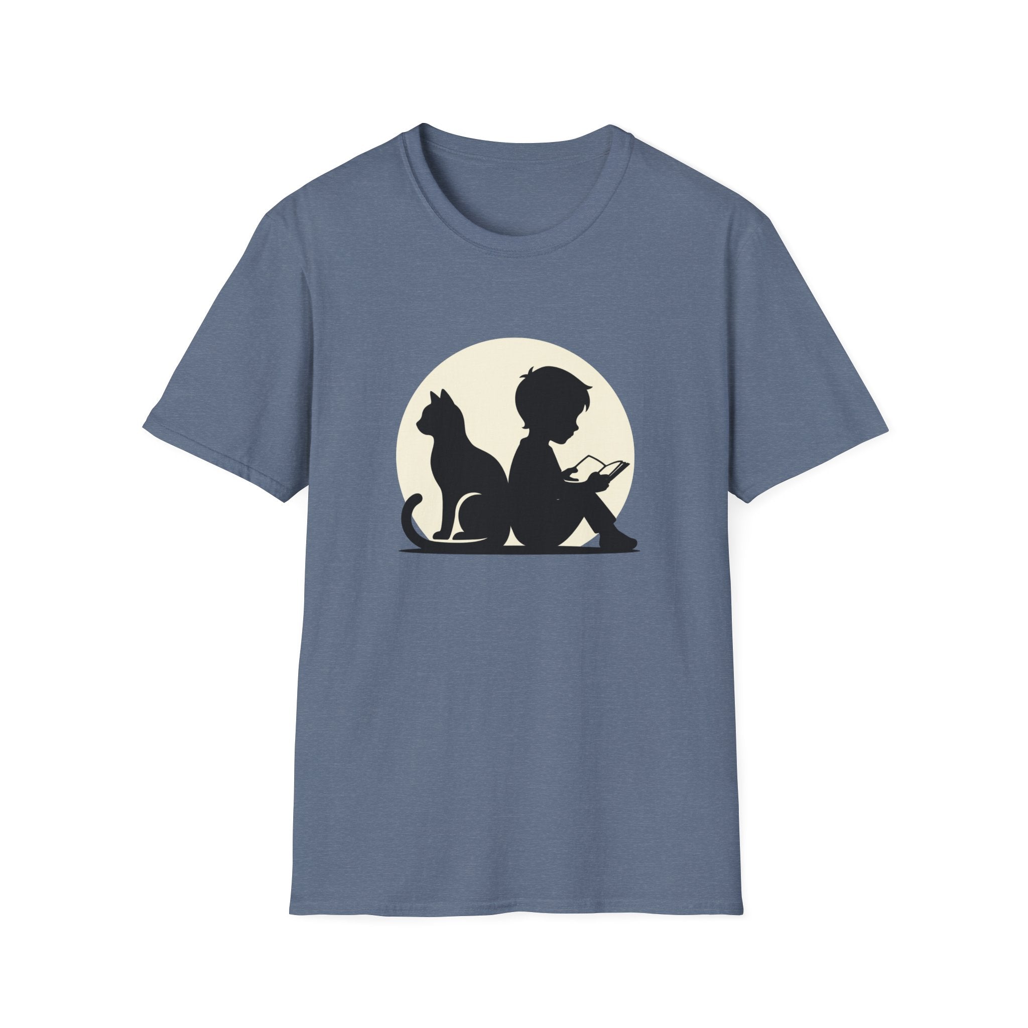 Cat And Boy T-shirt