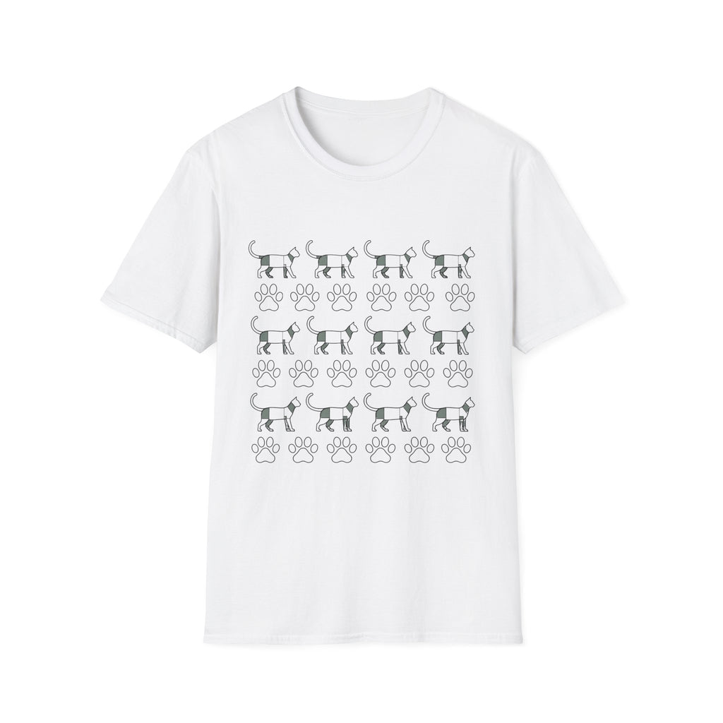 ArtDeco Cats T-shirt
