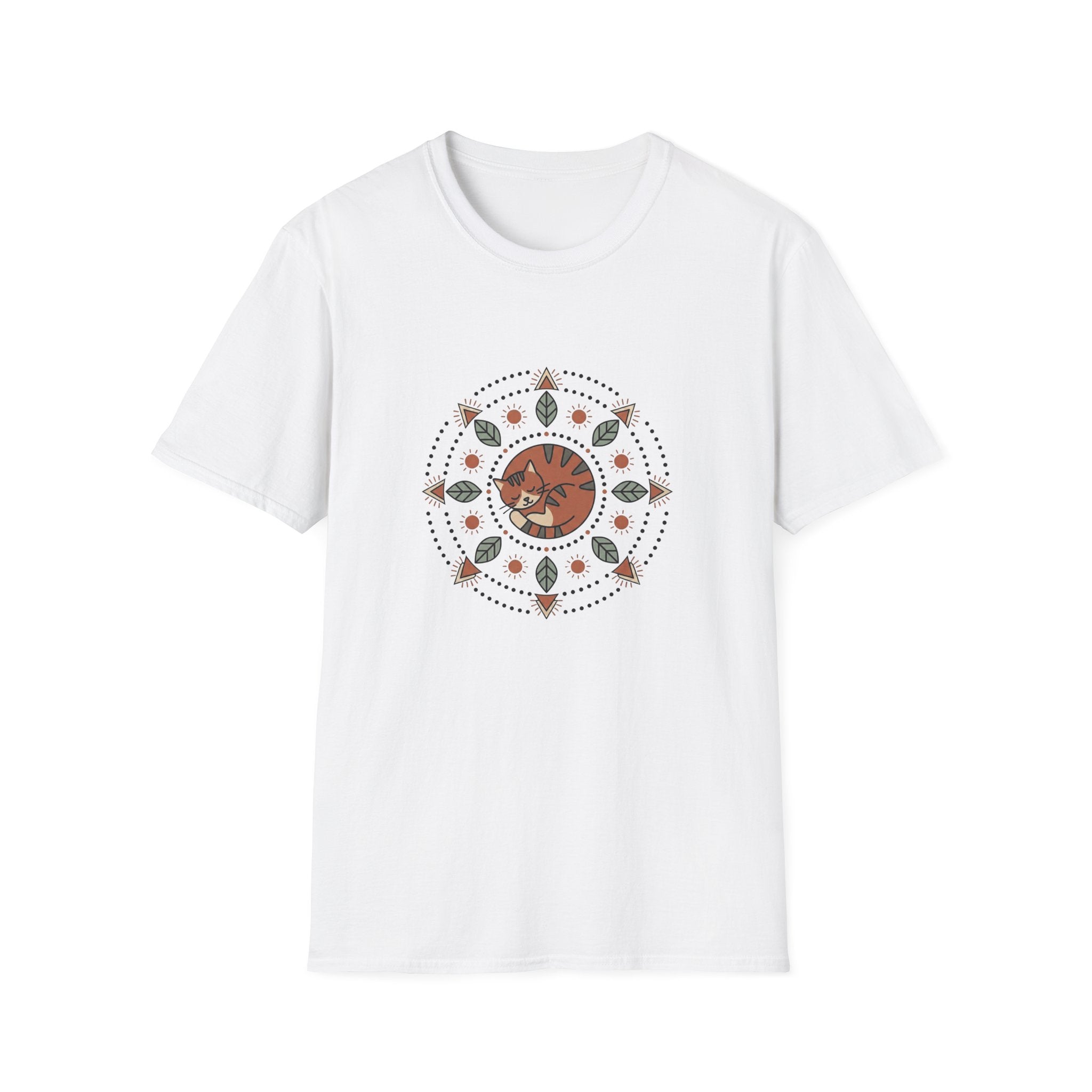 Sleepy Scandi Cat T-shirt