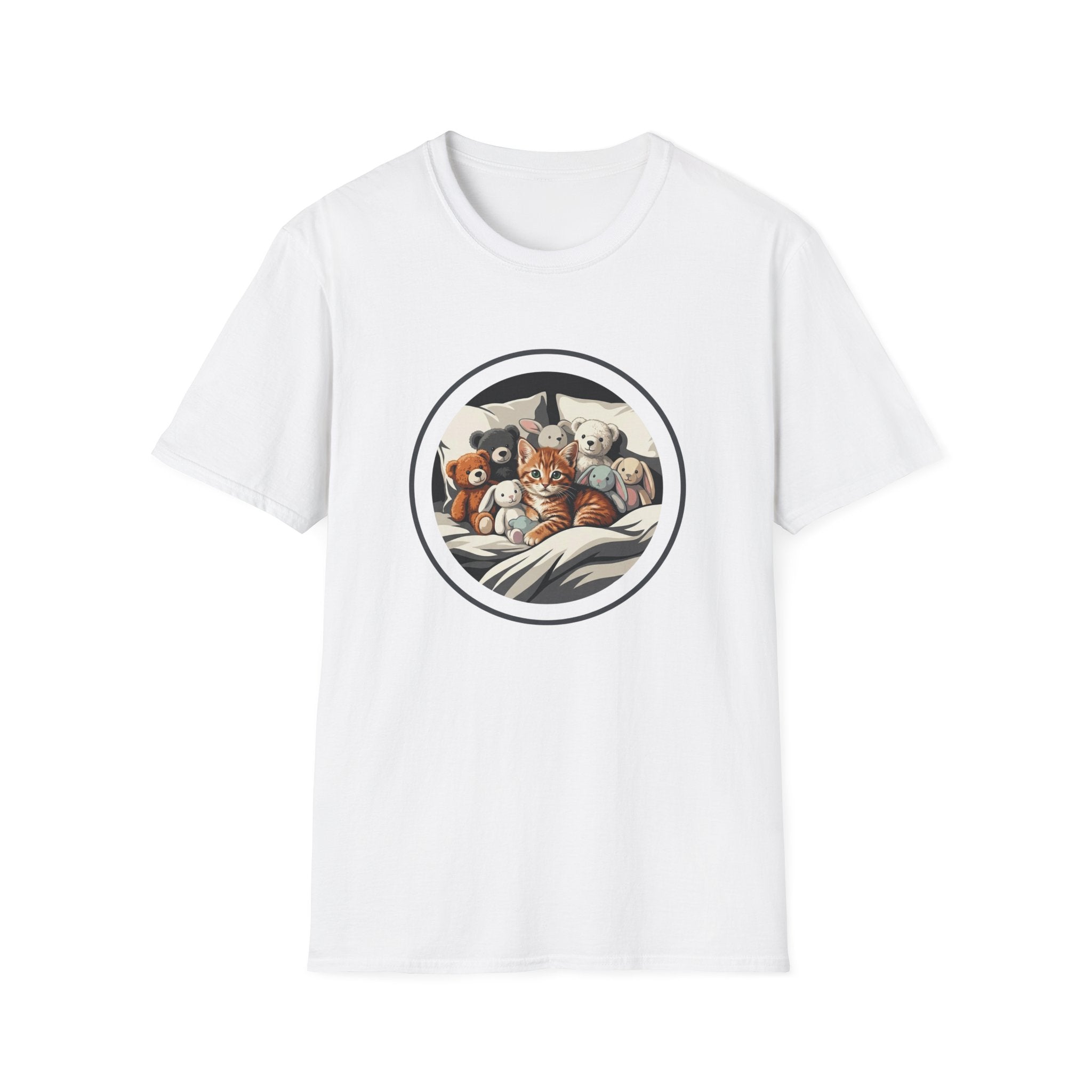 Kitten And Plushies T-shirt