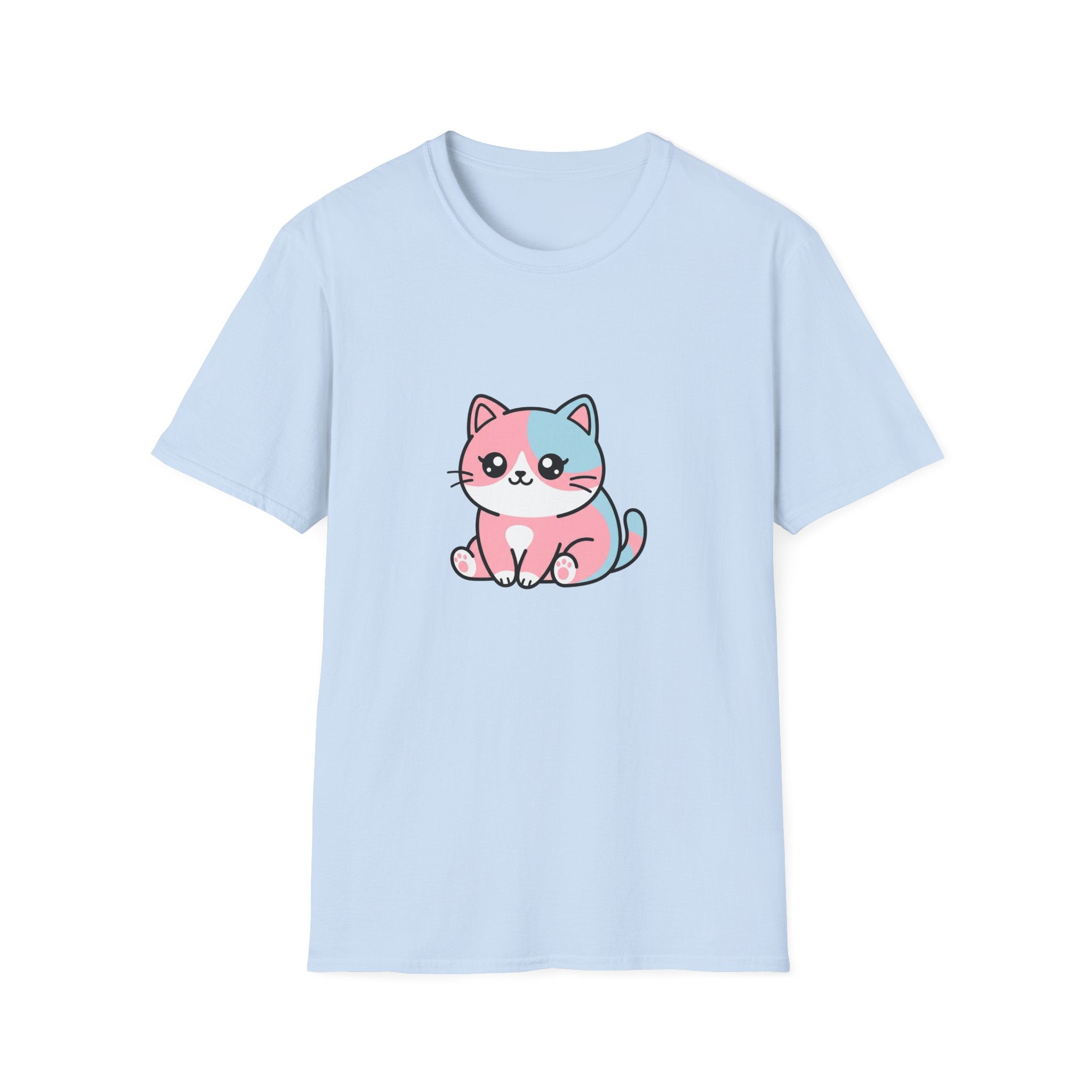 Pastel Kawaii Cat T-shirt