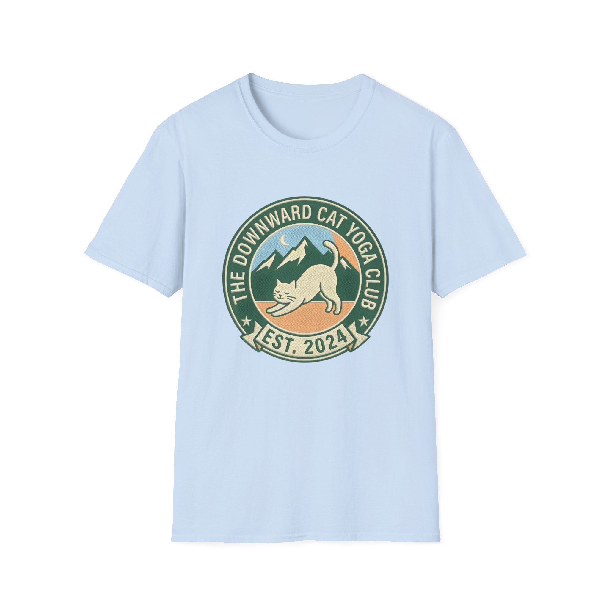 Downward Cat Yoga Club T-Shirt