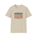 Introverted But Willing To Talk About Cats T-shirt