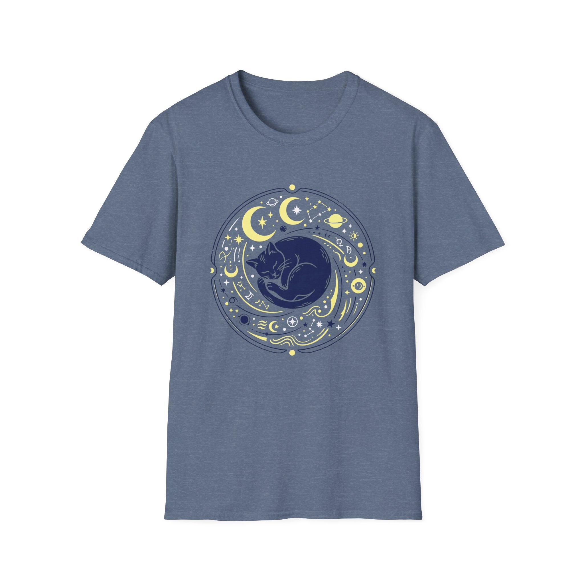 Cosmic Sleeping Cat T-shirt