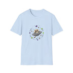 Cat Driving UFO T-shirt