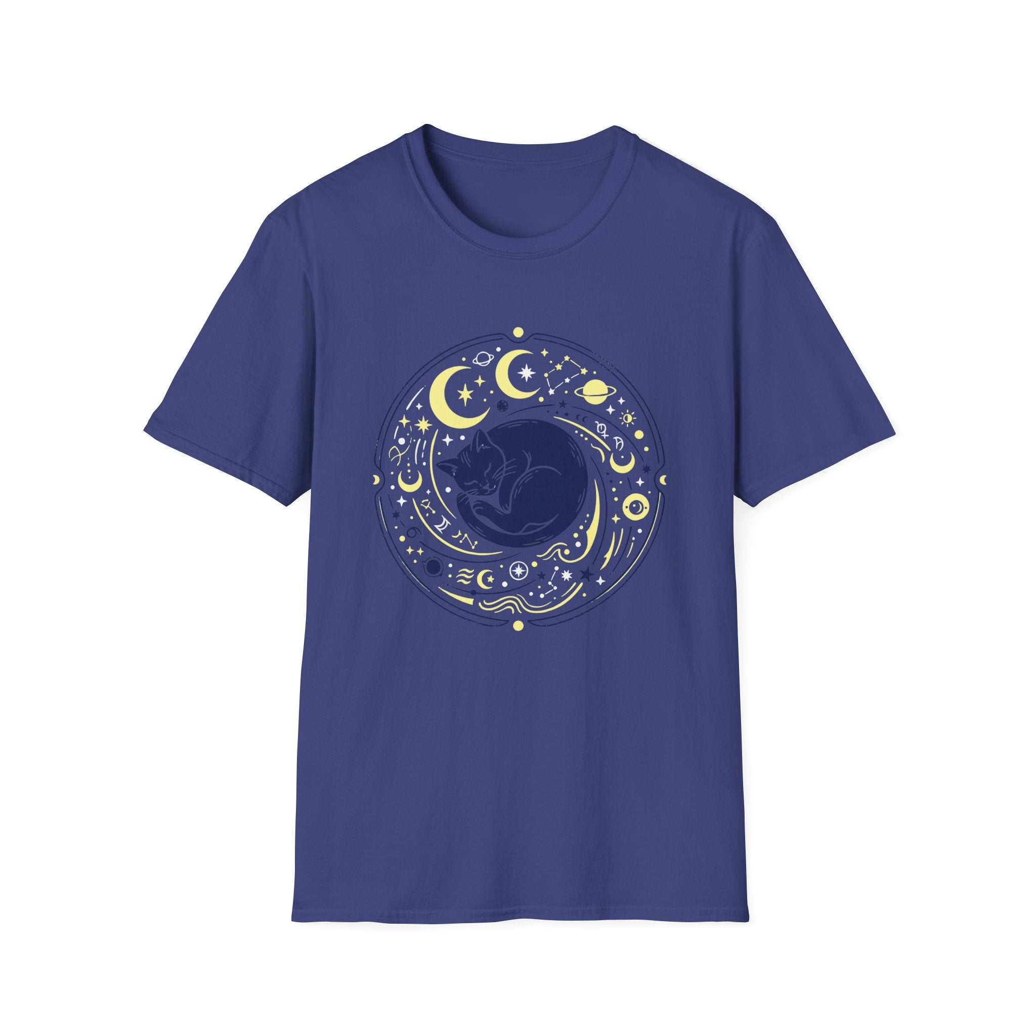 Cosmic Sleeping Cat T-shirt
