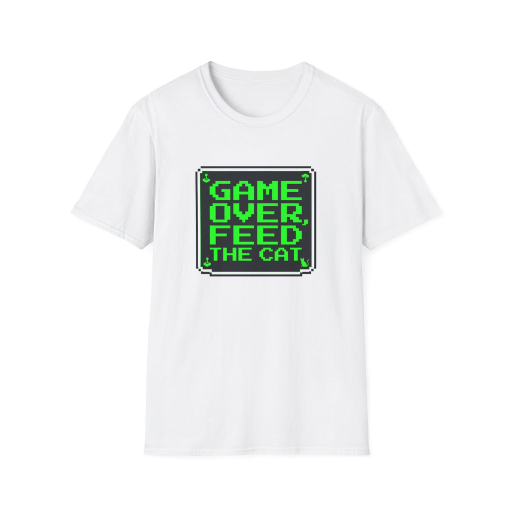 Game Over Feed The Cat T-shirt