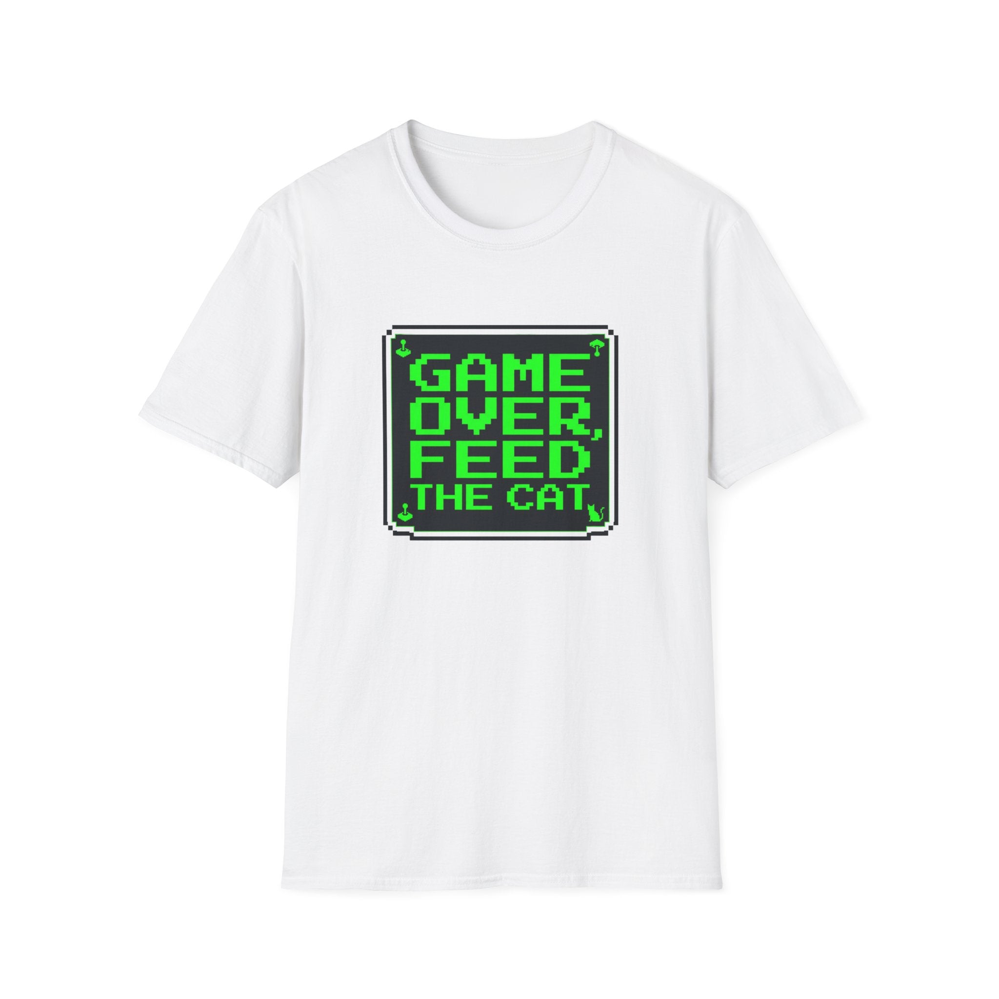 Game Over Feed The Cat T-shirt