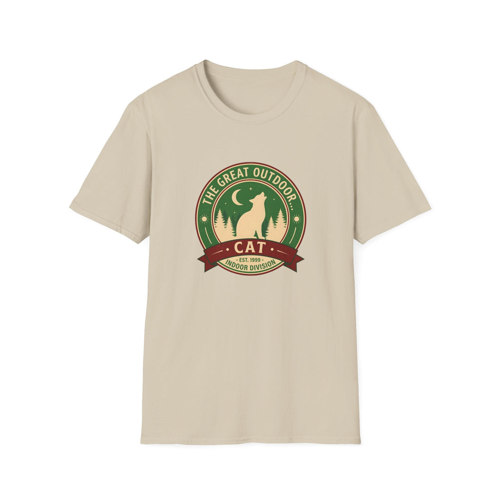 The Great Outdoor Cat Indoor Division T-Shirt