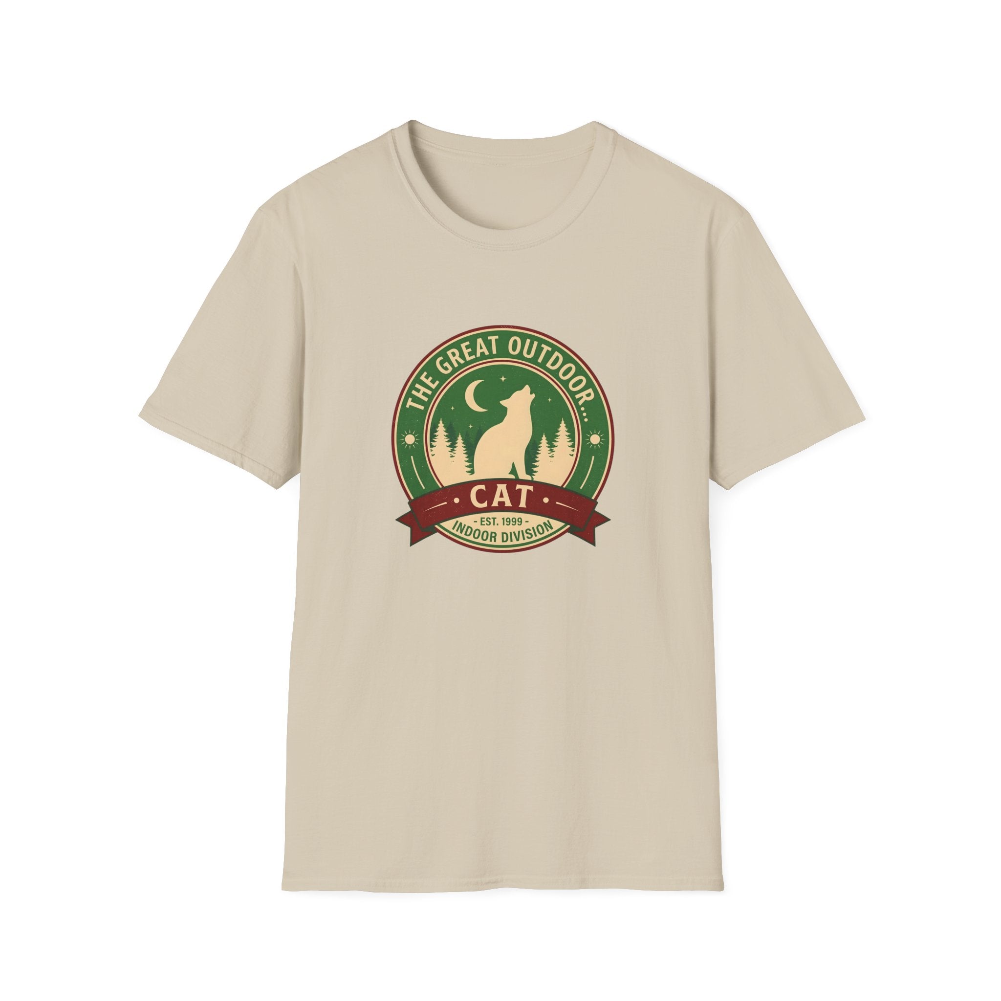 The Great Outdoor Cat Indoor Division T-Shirt