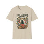 I Like Gardening And Cats T-Shirt