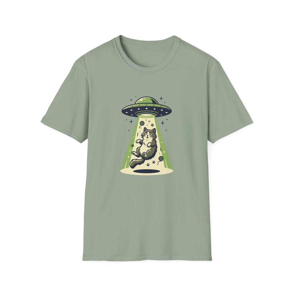 Cat Being Abducted T-shirt