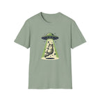 Cat Being Abducted T-shirt