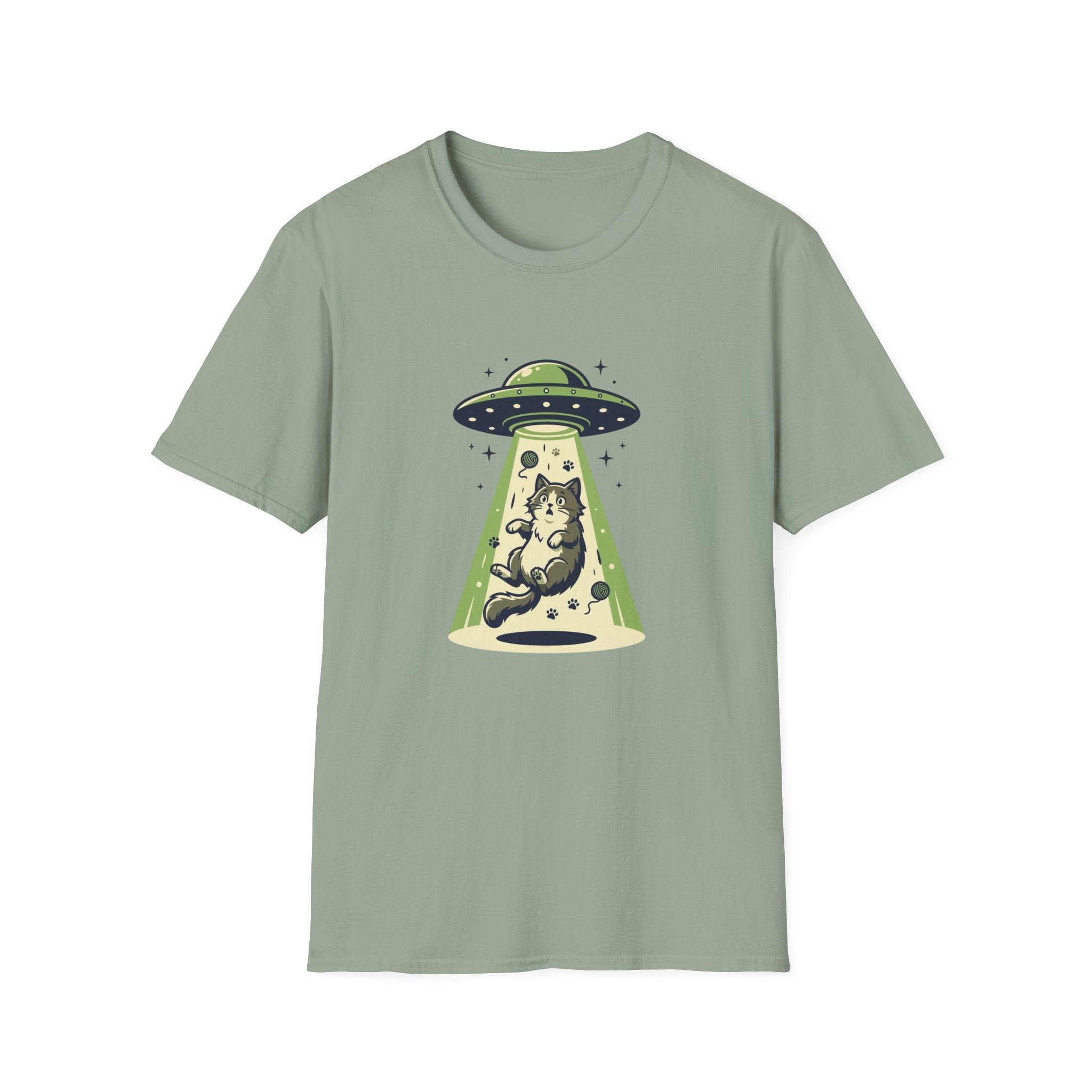 Cat Being Abducted T-shirt