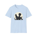 Cat And Boy T-shirt
