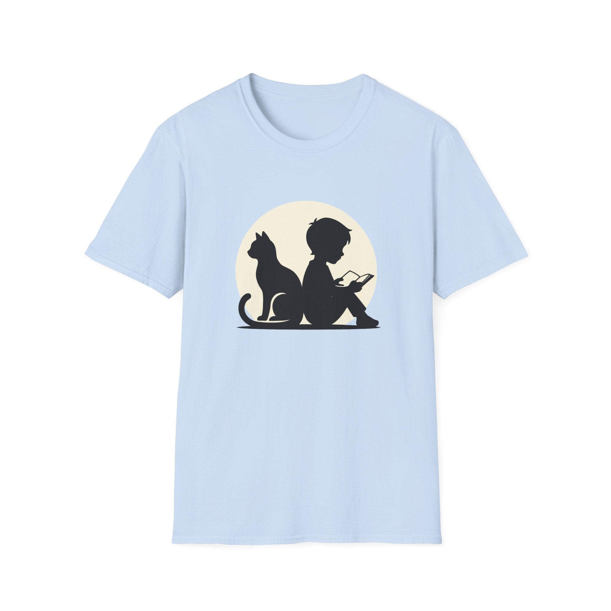 Cat And Boy T-shirt