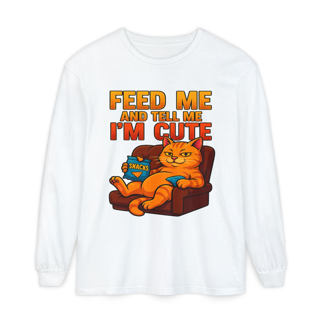 Unisex Garment-dyed Long Sleeve T-Shirt