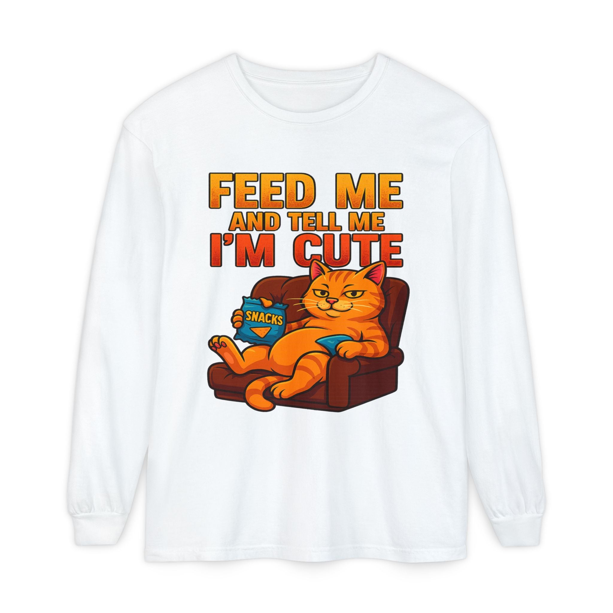 Unisex Garment-dyed Long Sleeve T-Shirt