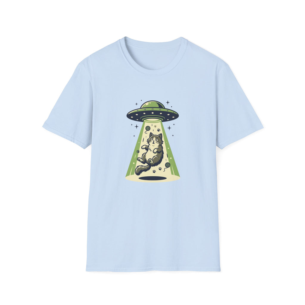 Cat Being Abducted T-shirt