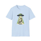 Cat Being Abducted T-shirt