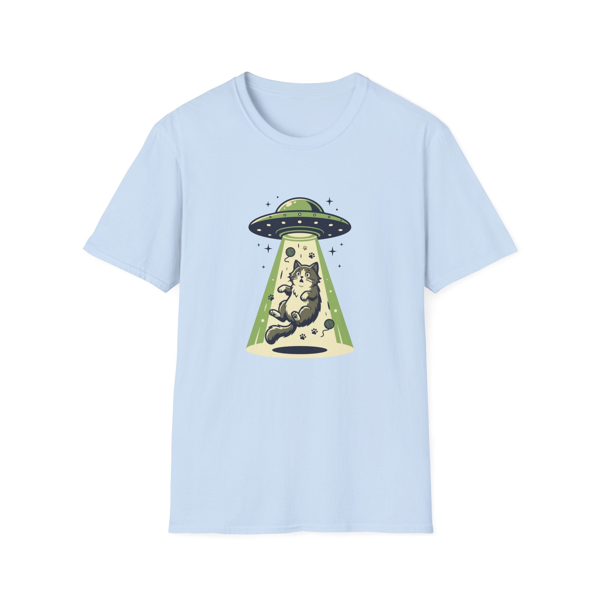 Cat Being Abducted T-shirt