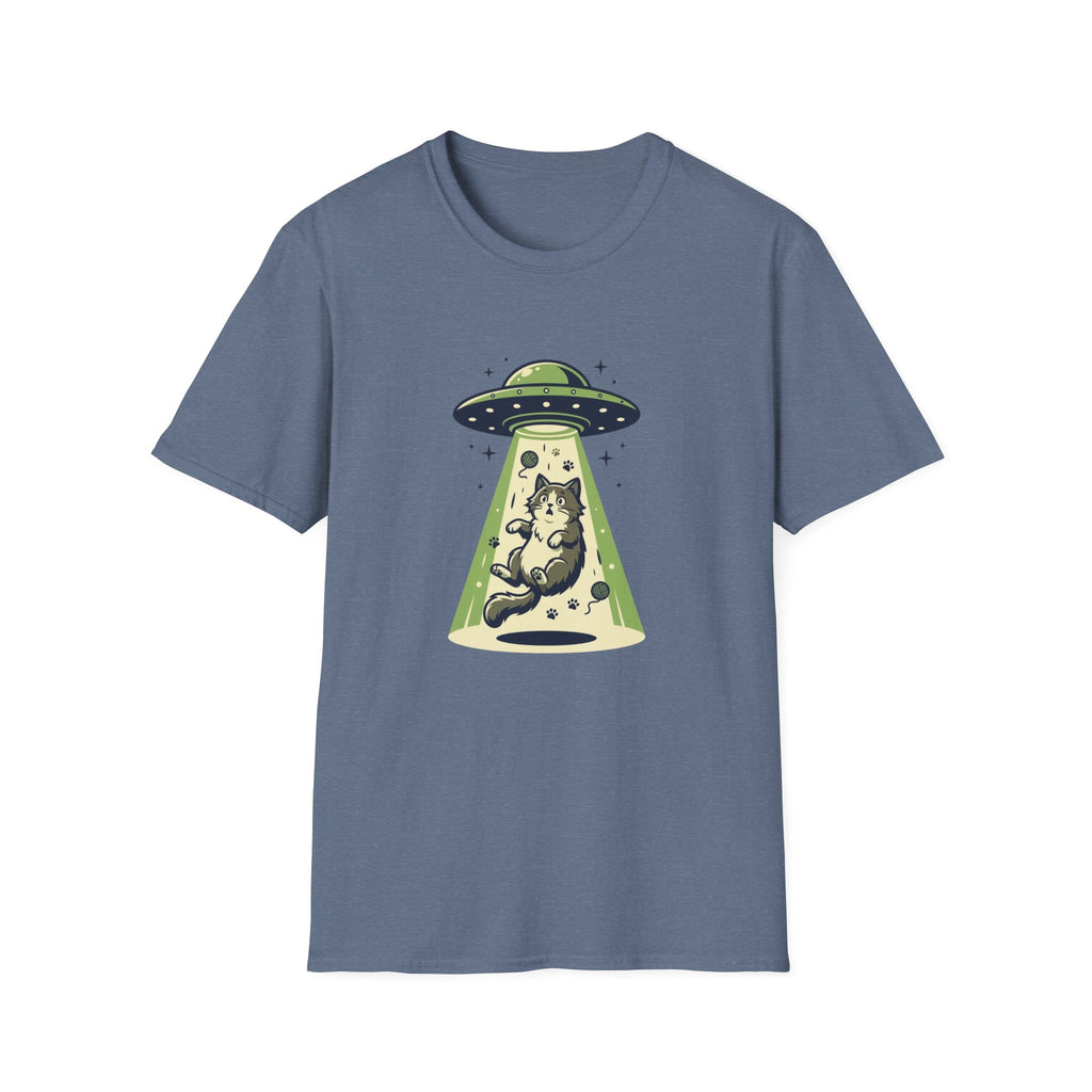 Cat Being Abducted T-shirt