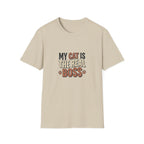 My Cat Is The Real Boss T-shirt