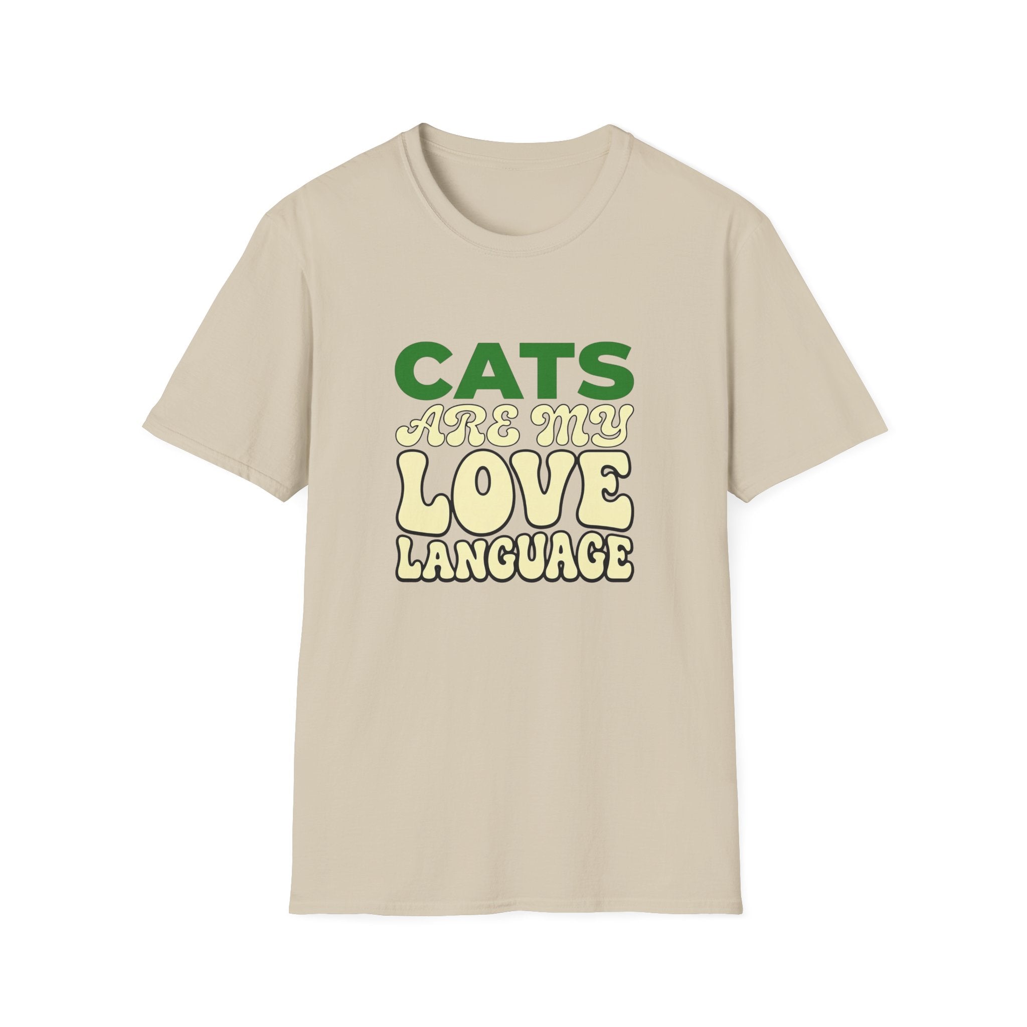 Cats Are My Love Language T-shirt