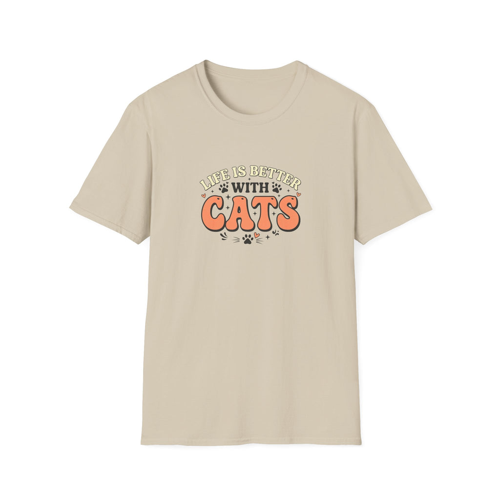 Life Is Better With Cats T-shirt